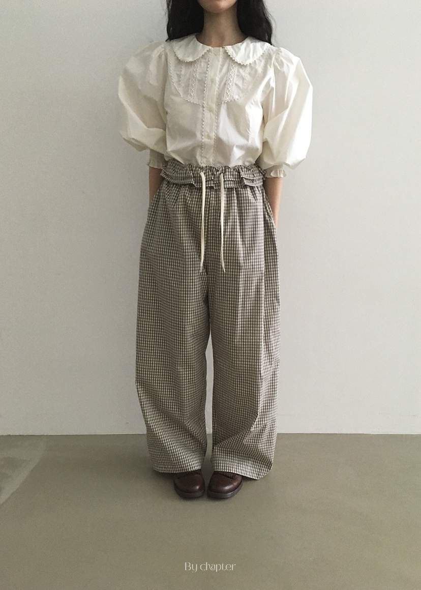 BY CHAPTER韓國直郵㊣女裝新款真品25秋冬休閑職業人氣休閑褲Chapter休閑褲