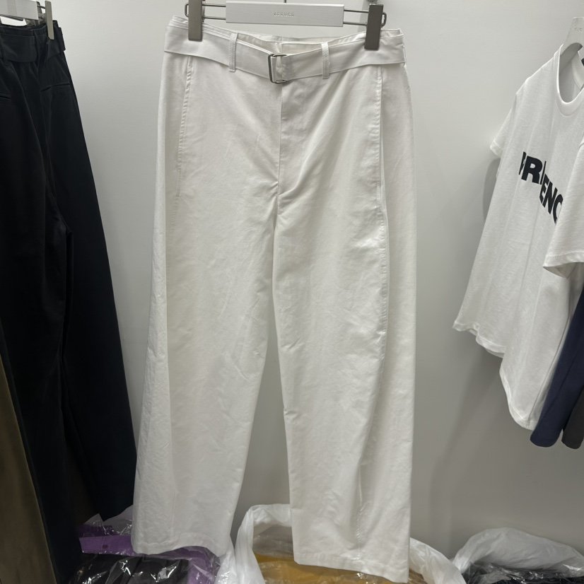 6PENCE-P東大門㊣實拍女裝新品熱賣職業25秋冬休閑褲含腰帶6PENCE-P休閑褲