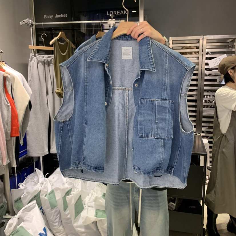 BANY ANCO東大門㊣直郵女裝新品真品推薦時尚人氣馬甲寬松BANY ANCO馬甲