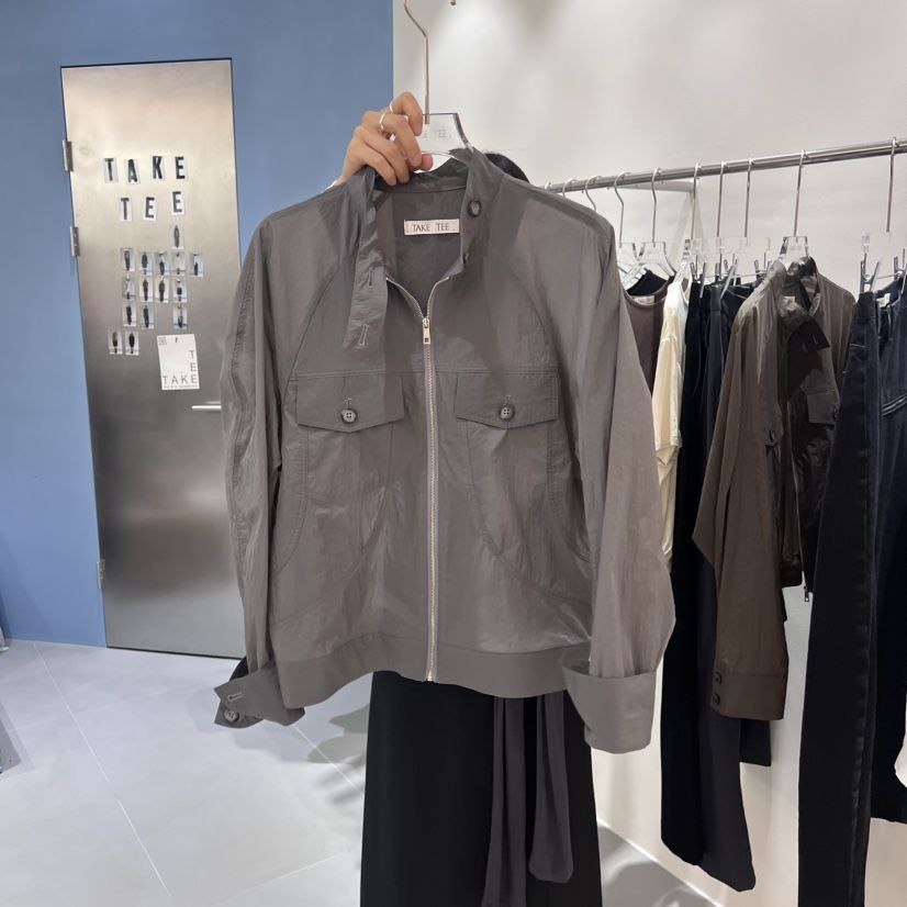 TAKE TEE東大門㊣實拍女士新品時尚真品推薦25秋冬人氣夾克TAKE TEE夾克