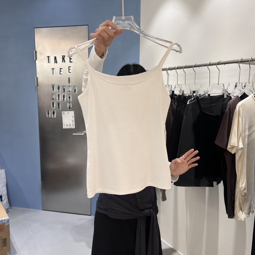 TAKE TEE韓國代購㊣女士新款職業時尚25秋冬吊帶背心不含內搭TAKE TEE吊帶/背心