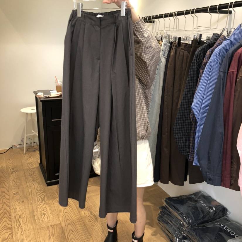 RIVEROOM韓國直郵㊣女士新品休閑真品人氣熱賣時尚推薦休閑褲RIVEROOM休閑褲