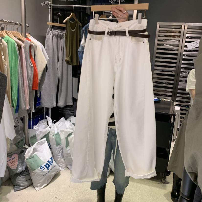 BANY ANCO東大門㊣實拍女士新品真品25秋冬牛仔褲不含腰帶口袋BANY ANCO牛仔褲