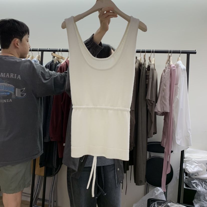 SPAGHETTI韓國代購㊣女士新品推薦休閑職業熱賣25秋冬吊帶背心spaghetti吊帶/背心