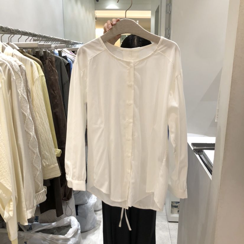 ASOME東大門㊣實拍女裝新品25秋冬推薦休閑人氣時尚襯衫蕾絲衫A.SOME襯衫/蕾絲衫