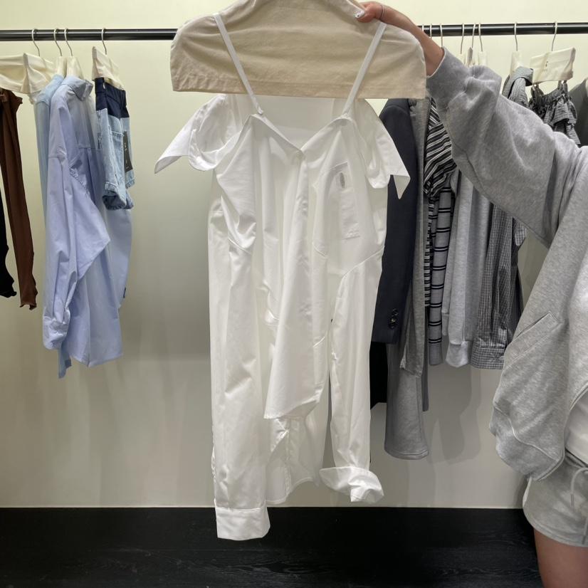 TOMGIRL韓國直郵㊣女士新品推薦休閑真品人氣25秋冬襯衫蕾絲衫TOMGIRL襯衫/蕾絲衫