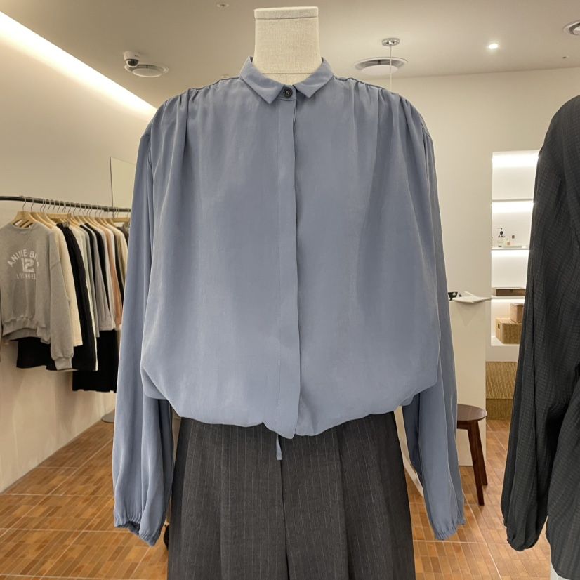 LOGON東大門㊣實拍女裝新品休閑時尚真品職業推薦襯衫蕾絲衫LOGON襯衫/蕾絲衫