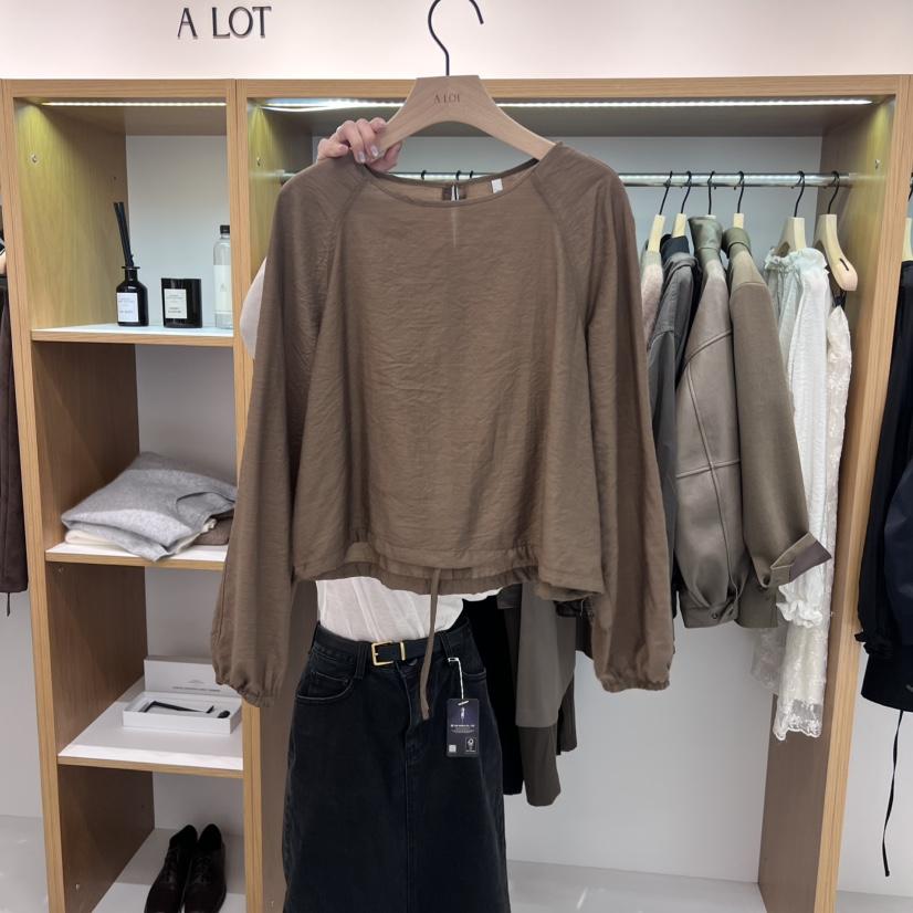 ALOT東大門㊣代購女士新品人氣時尚25秋冬熱賣職業襯衫蕾絲衫A LOT襯衫/蕾絲衫