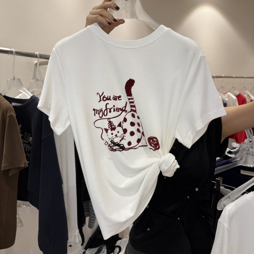 MIMME韓國代購㊣女裝新款職業真品時尚熱賣25秋冬推薦休閑T恤MIMMET恤