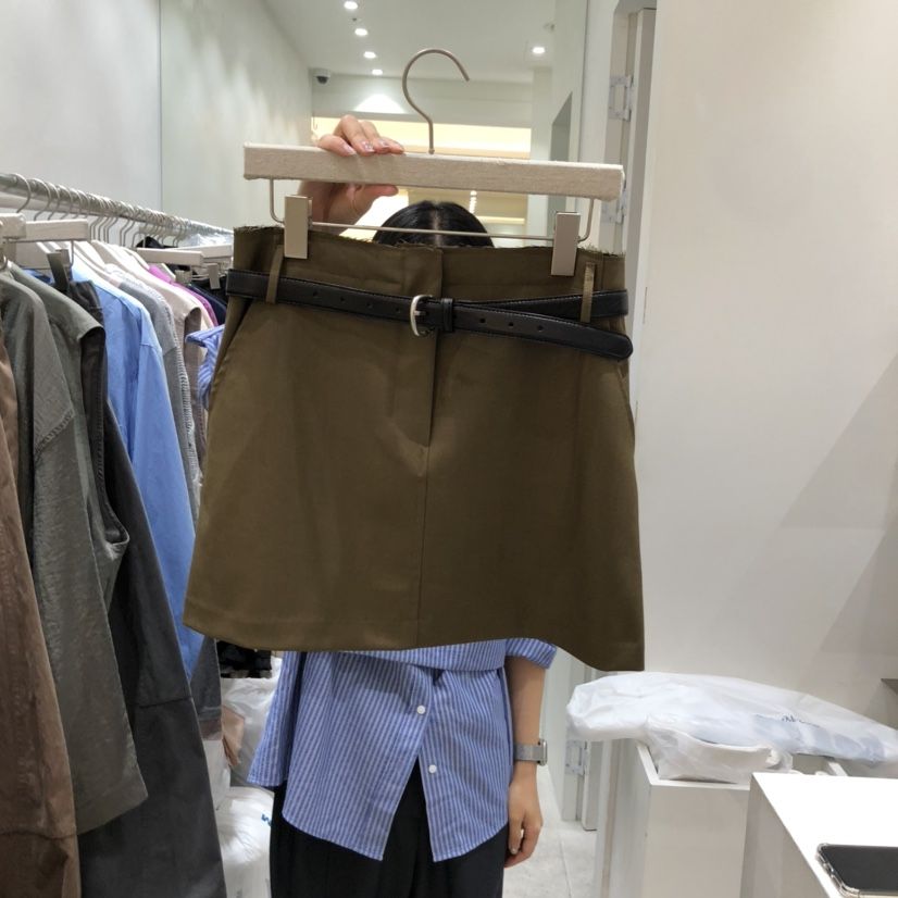 ASOME東大門㊣代購女士新品推薦真品休閑職業時尚短裙不含腰帶A.SOME短裙
