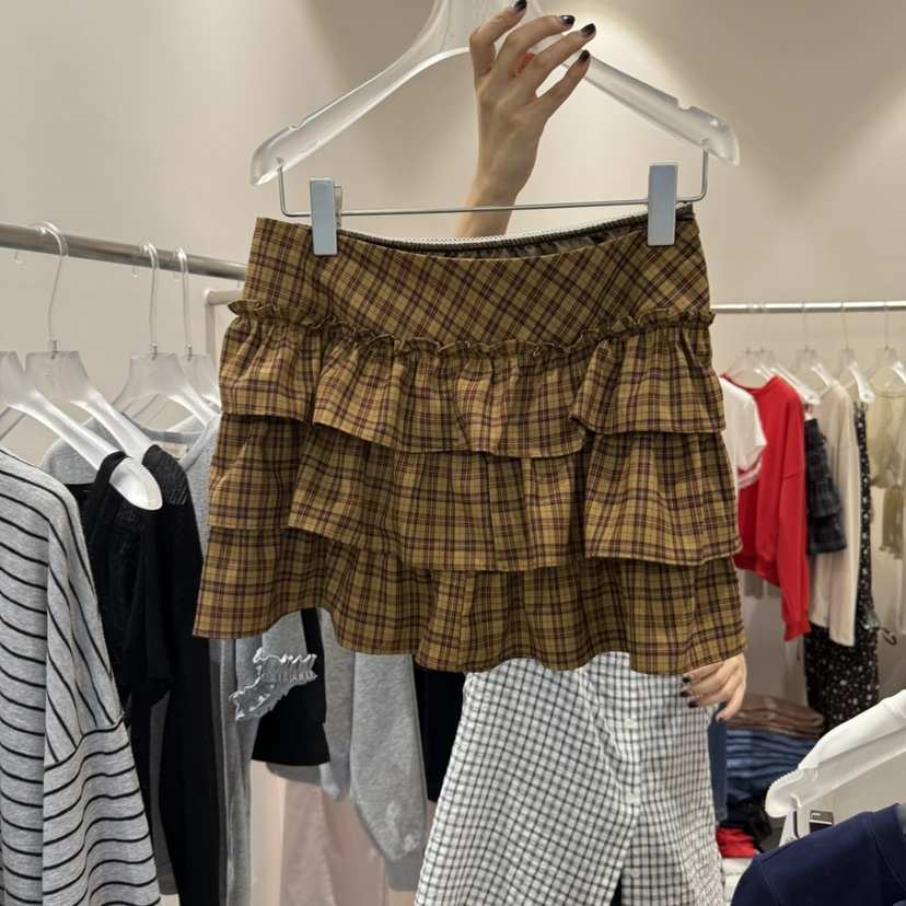 MIMME東大門㊣實拍女裝新品真品休閑25秋冬熱賣推薦人氣短裙MIMME短裙