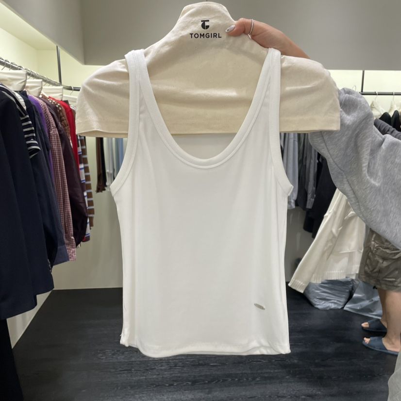 TOMGIRL東大門㊣實拍女士新品人氣推薦熱賣時尚職業吊帶背心TOMGIRL吊帶/背心