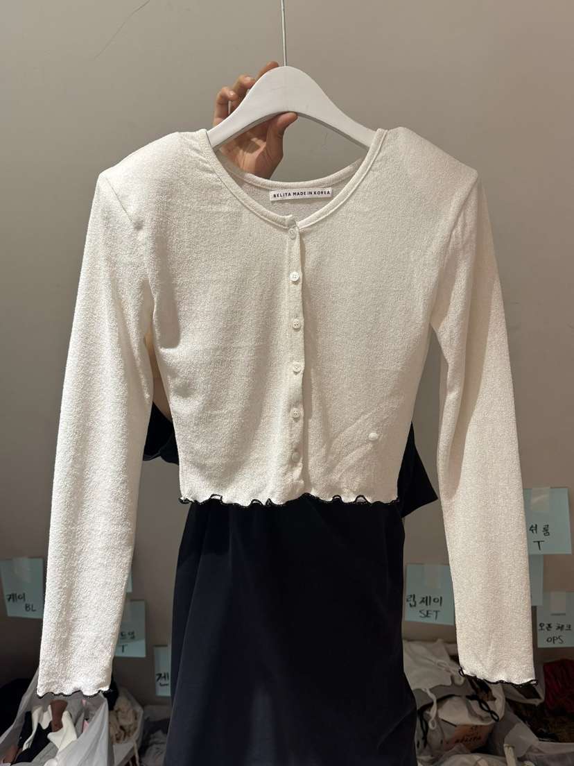 BELITA-L東大門㊣代購女士新品25秋冬休閑時尚職業針織衫開衫BELITA-L針織衫