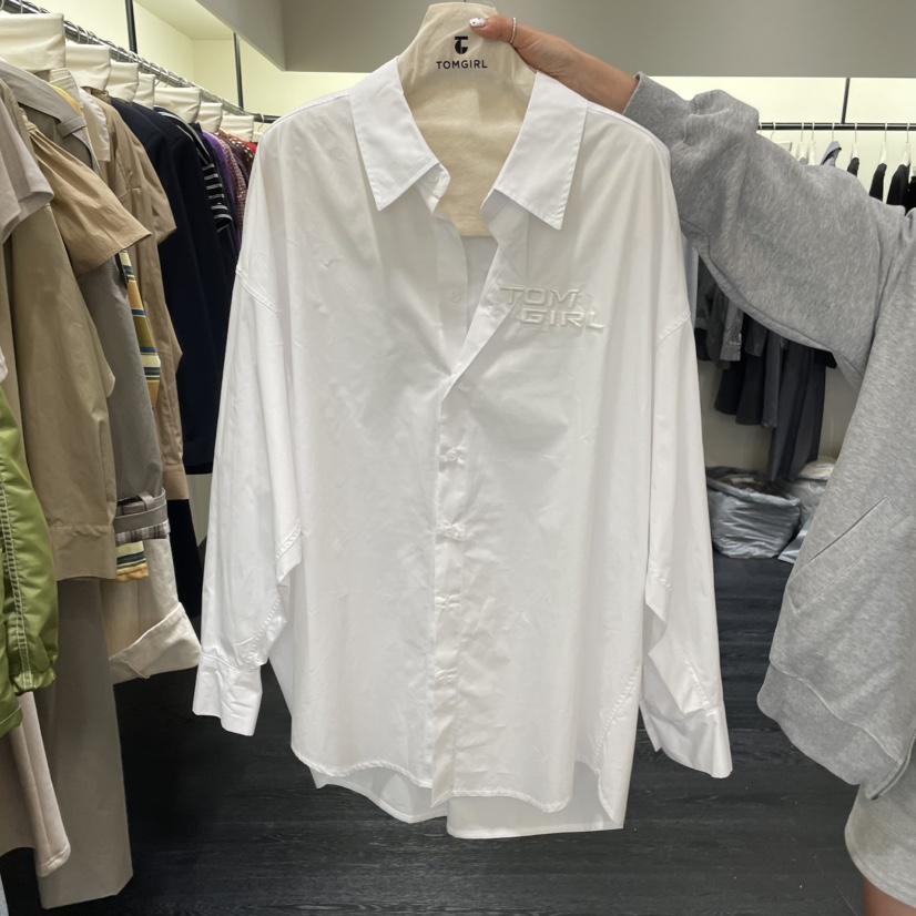 TOMGIRL韓國直郵㊣女裝新品休閑真品人氣職業推薦襯衫蕾絲衫TOMGIRL襯衫/蕾絲衫