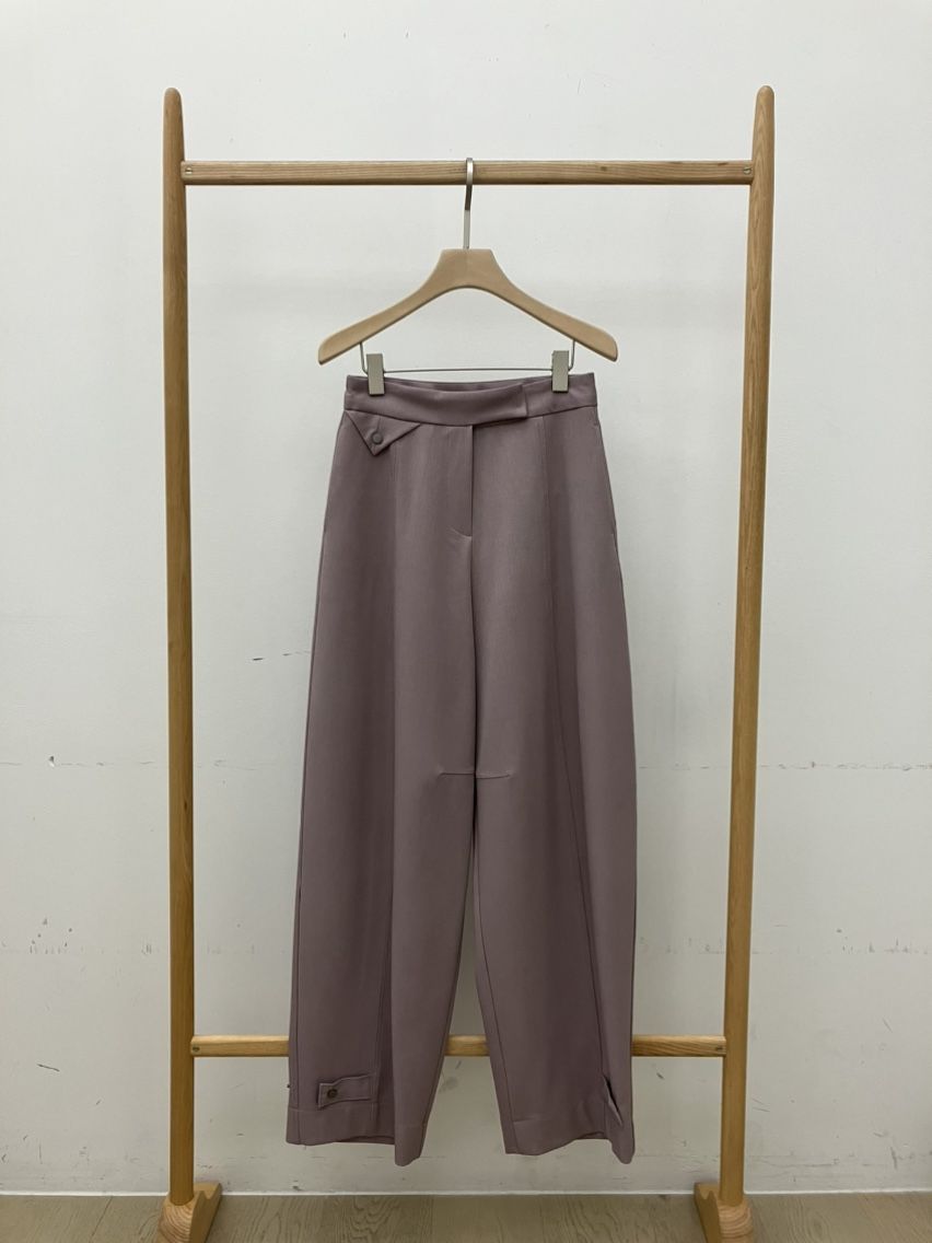 B_GARDER韓國代購㊣女士新款真品25秋冬人氣休閑休閑褲斜紋布B.GARDER休閑褲