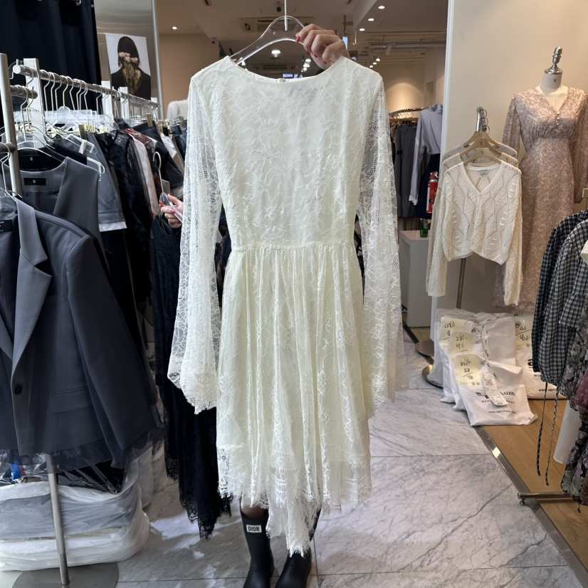 CHEAP-CHIC東大門㊣實拍女裝新品人氣推薦職業熱賣連衣裙蕾絲CHEAP-CHIC/CHARLES THE SECOND連衣裙