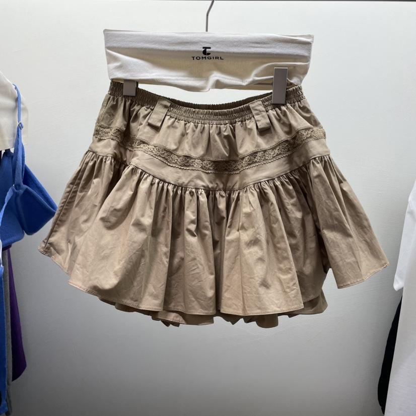 TOMGIRL韓國直郵㊣女士新品職業人氣熱賣真品25秋冬短裙蕾絲TOMGIRL短裙