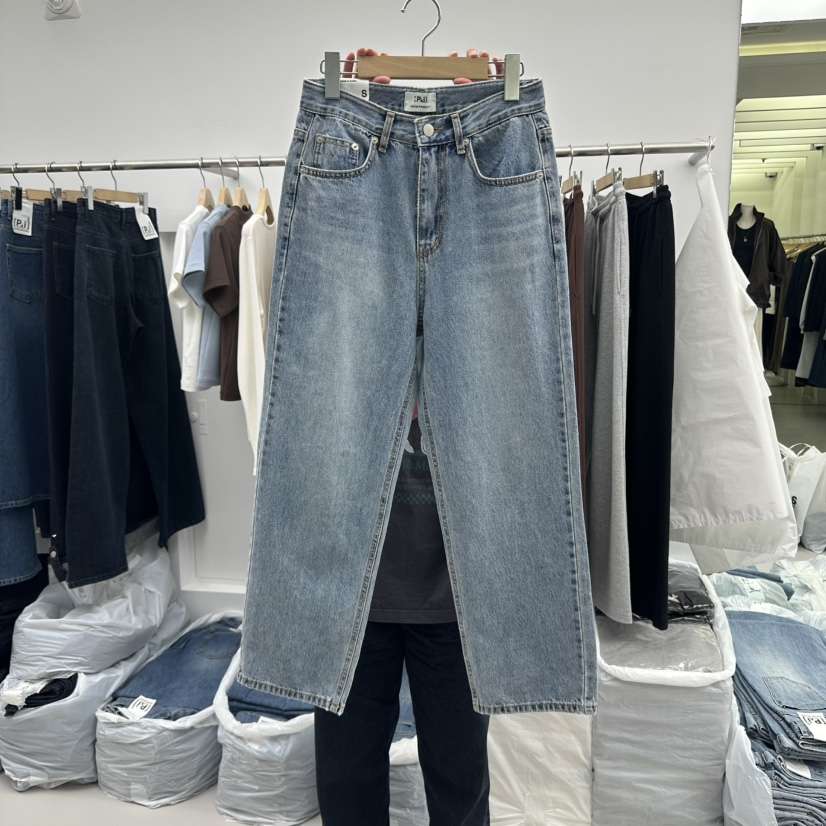 VERVE韓國直郵㊣女士新品熱賣25秋冬時尚休閑職業人氣牛仔褲VERVE牛仔褲