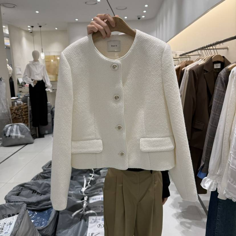 BLUEI-D東大門㊣直郵女裝新品人氣推薦職業25秋冬休閑夾克Blue i-d夾克