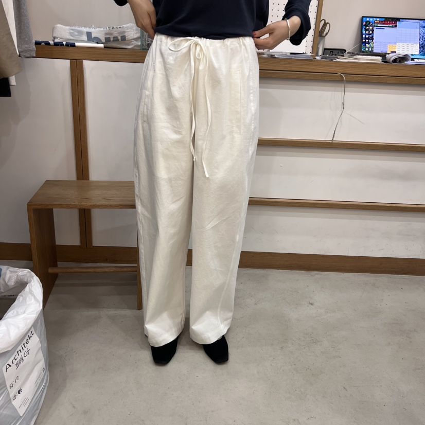 ARCHITEKT韓國直郵㊣女裝新品熱賣25秋冬人氣推薦休閑褲棉質ARCHITEKT休閑褲