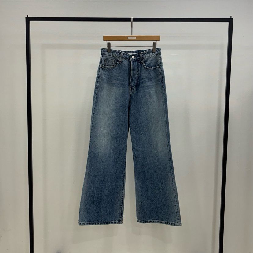 PARIS MATCH東大門㊣直郵女裝新品25秋冬熱賣人氣推薦牛仔褲PARIS MATCH牛仔褲