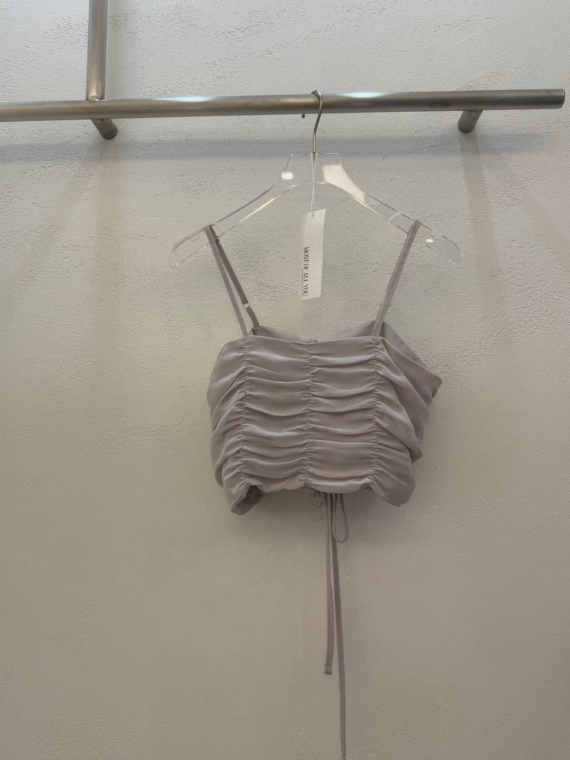 MOST OF ALL U韓國直郵㊣女士新款推薦時尚吊帶背心絲綢MOST OF ALL U吊帶/背心