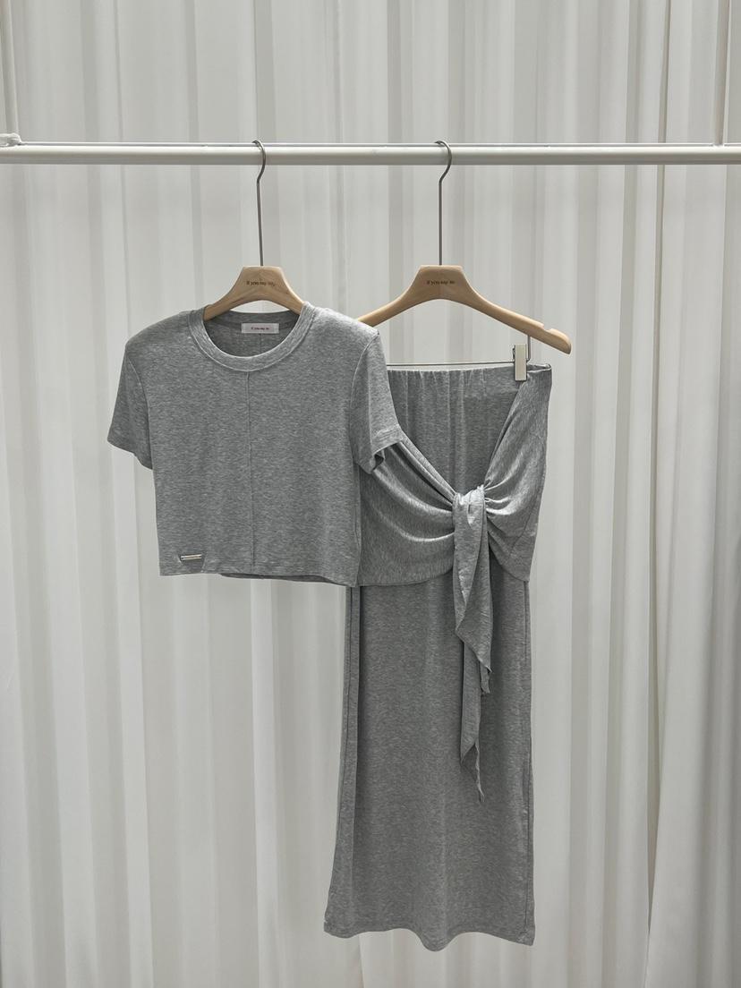 IF YOU SAY SO東大門㊣代購女裝新品休閑套裝兩件套套裝IF YOU SAY SO套裝