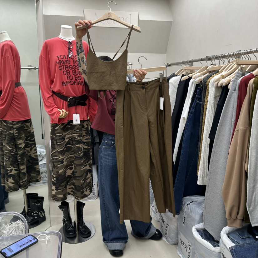 ASCEND東大門㊣實拍女士新品25秋冬職業推薦時尚真品套裝套裝ASCEND套裝