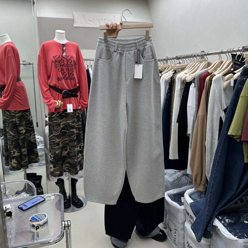 ASCEND東大門㊣代購女裝新款時尚職業休閑人氣25秋冬休閑褲ASCEND休閑褲