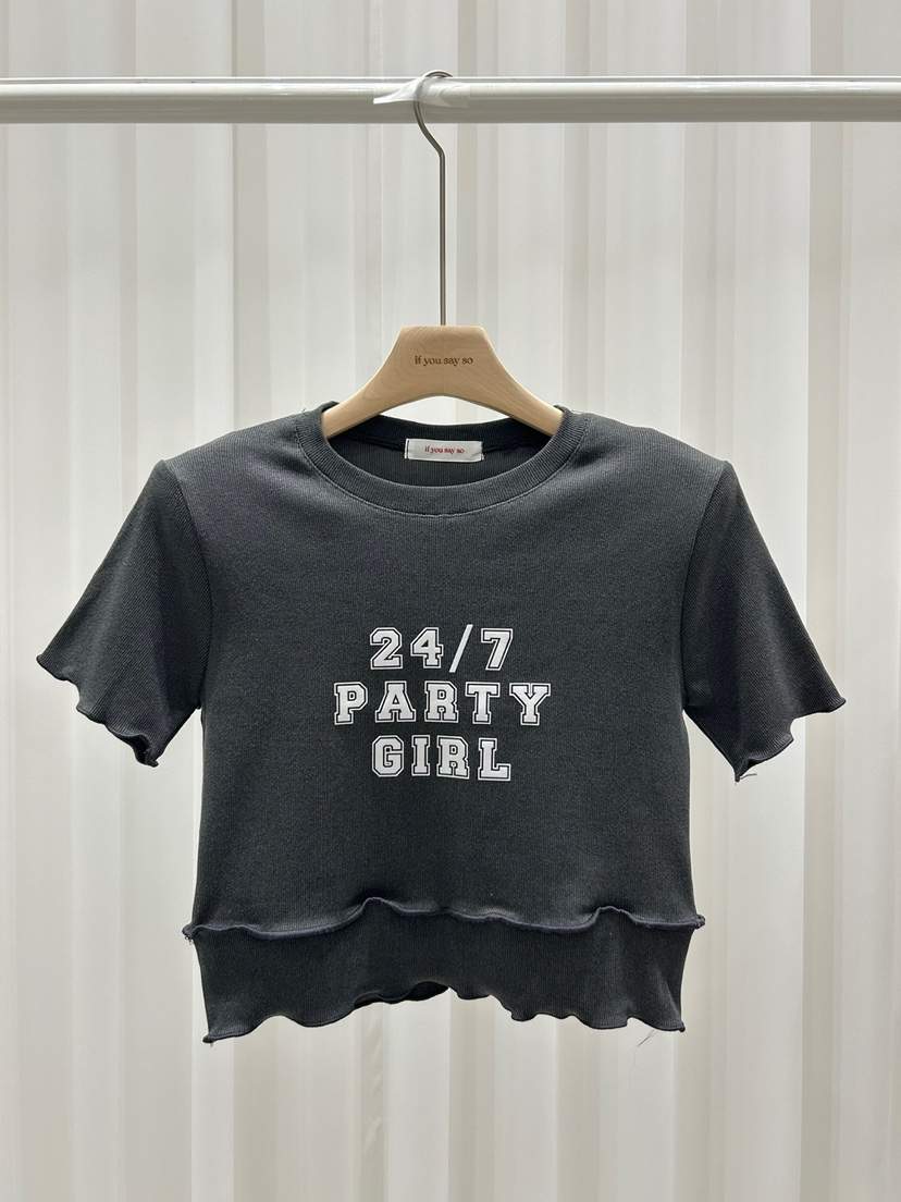 IF YOU SAY SO韓國代購㊣女裝新款熱賣休閑職業25秋冬T恤IF YOU SAY SOT恤