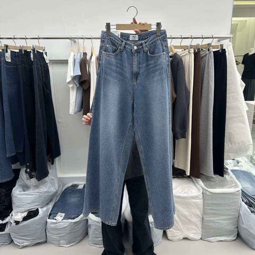 VERVE東大門㊣直郵女士新品真品推薦時尚25秋冬職業人氣牛仔褲VERVE牛仔褲