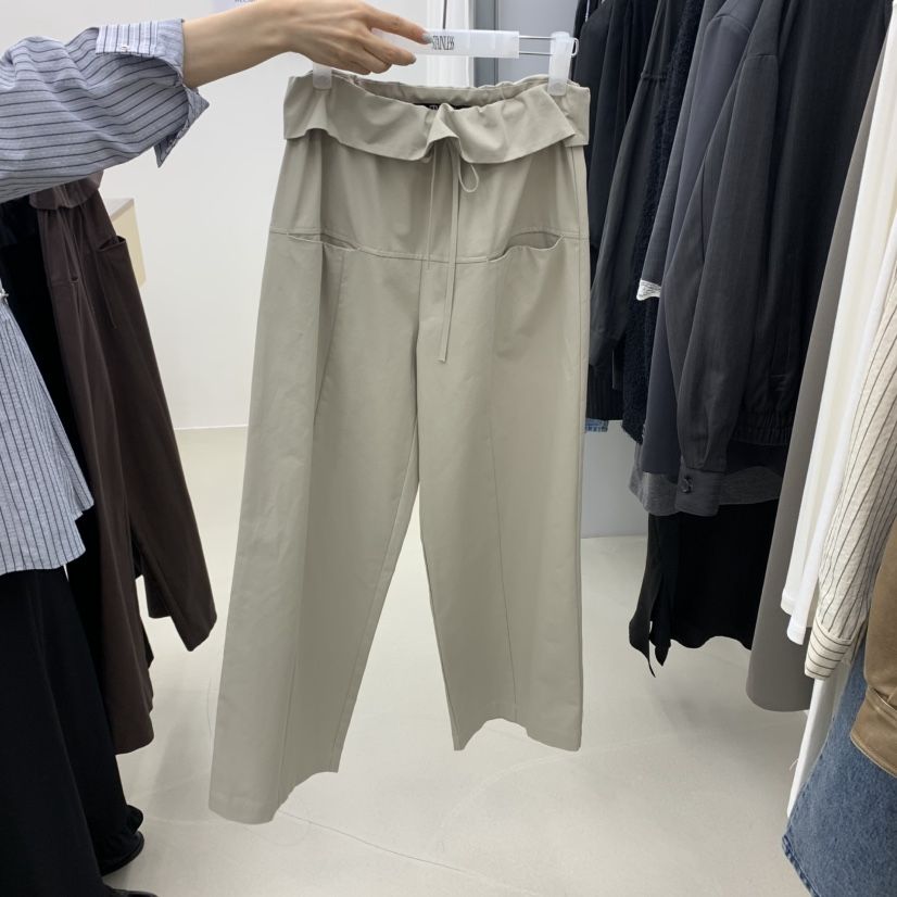 STAINLESS東大門㊣實拍女士新品推薦時尚職業25秋冬休閑休閑褲STAINLESS休閑褲