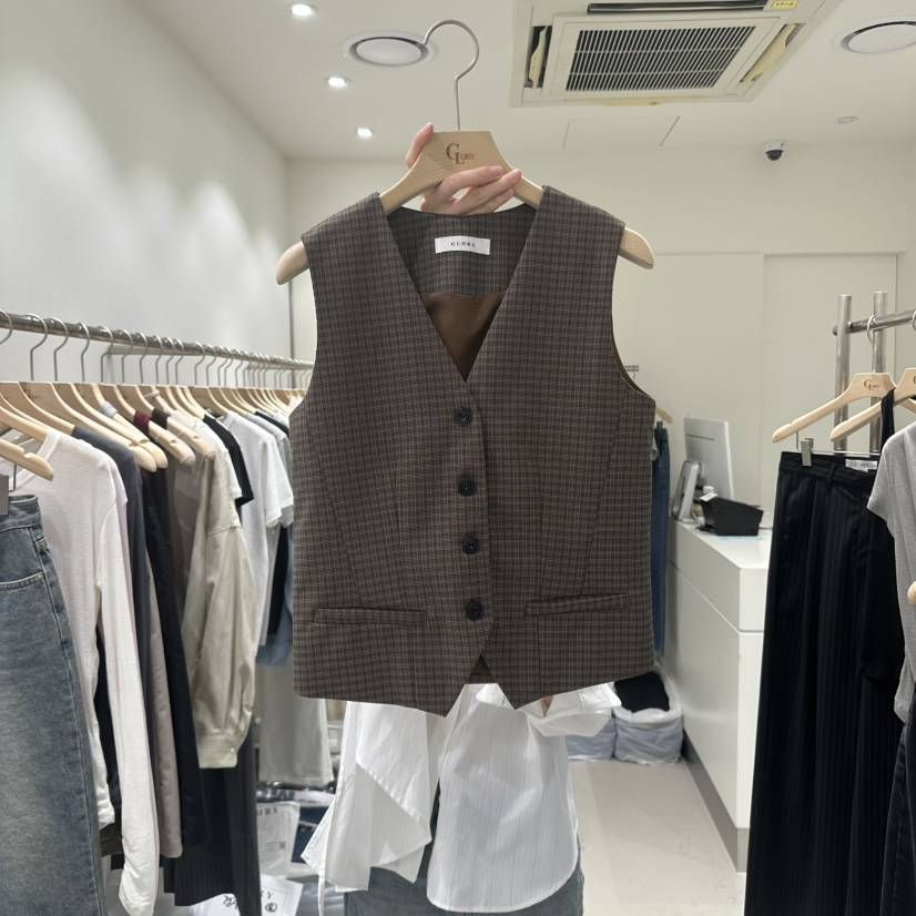 GLORY東大門㊣代購女士新品職業真品休閑熱賣25秋冬推薦馬甲GLORY馬甲