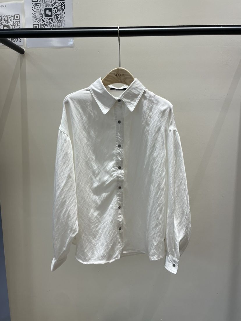 NEOUL東大門㊣直郵女士新品25秋冬真品時尚休閑職業襯衫蕾絲衫NEOUL/ahin雙領標簽襯衫/蕾絲衫