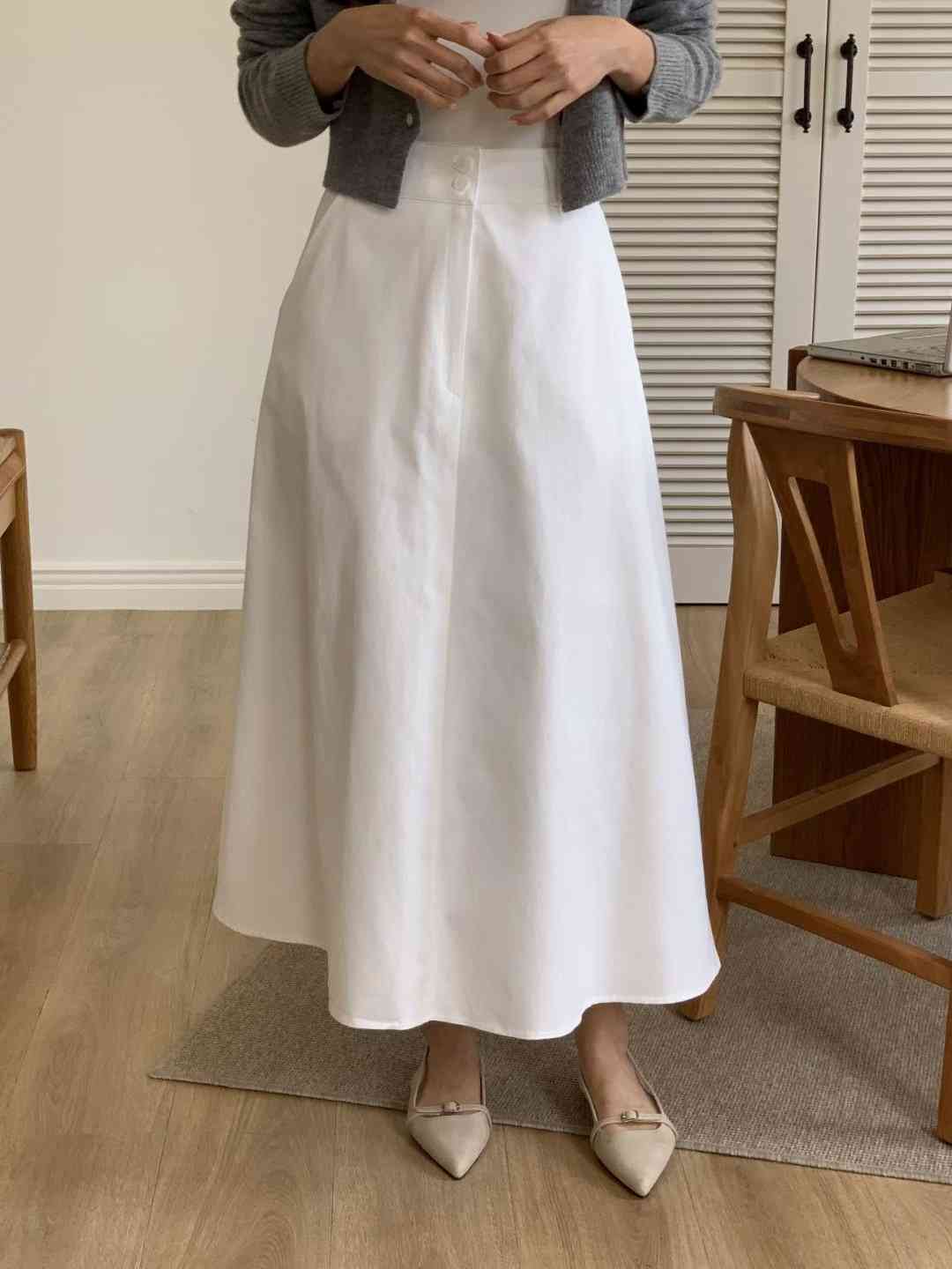 SRAP東大門㊣直郵女士新款真品休閑推薦時尚人氣職業熱賣長裙SRAP長裙