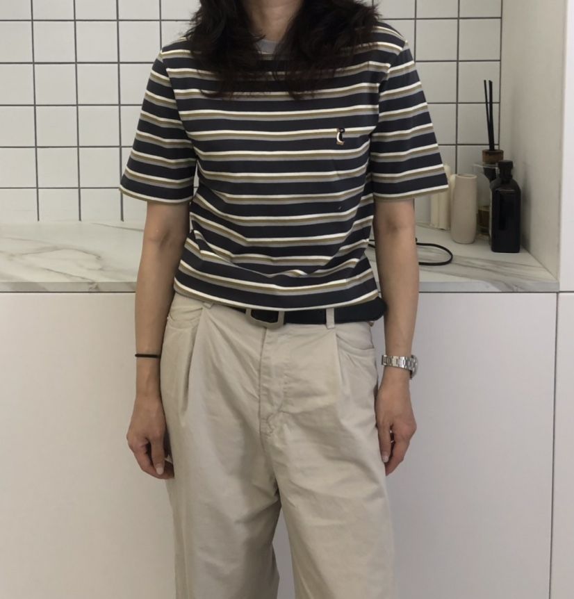 空東大門㊣代購女裝新款職業真品熱賣25秋冬休閑時尚人氣T恤鵝HANNA-AT恤