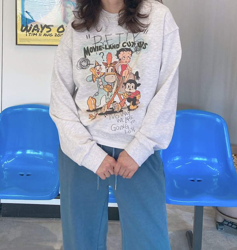 空韓國直郵㊣女裝新款25秋冬休閑推薦人氣熱賣真品職業衛衣HANNA-A衛衣