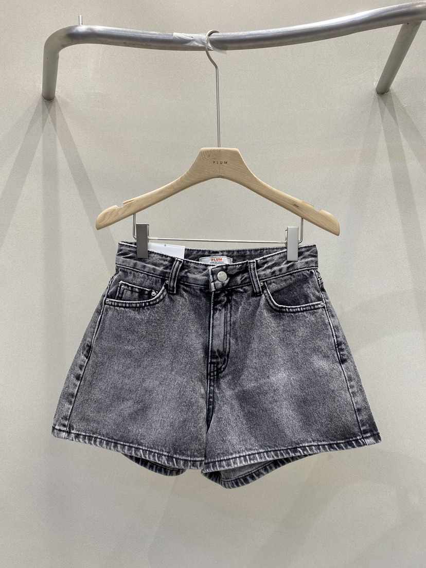 PLUM-q東大門㊣代購女裝新品25秋冬時尚真品人氣熱賣職業短褲PLUM短褲