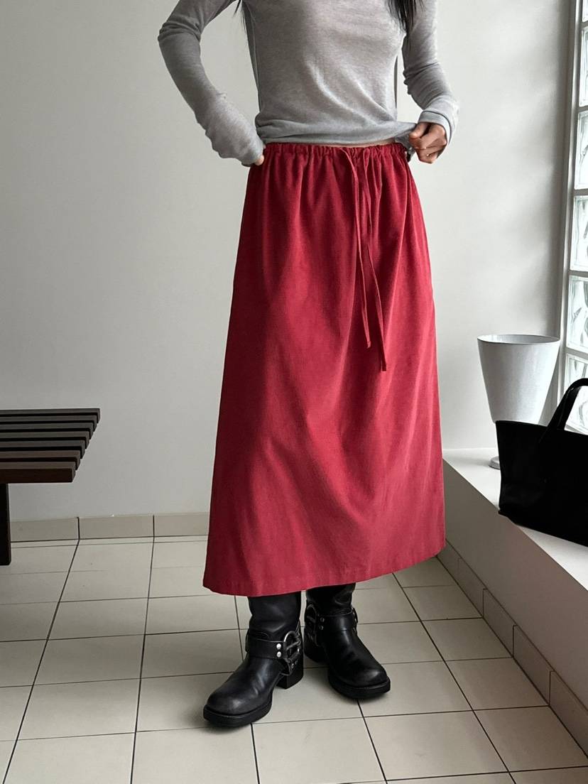 EUM東大門㊣代購女裝新品時尚人氣休閑真品推薦25秋冬熱賣長裙EUM長裙