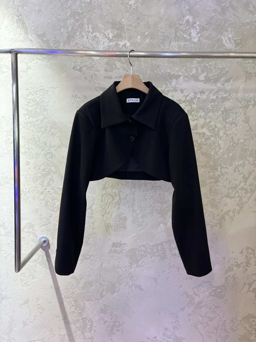 PIN-UP東大門㊣實拍女裝新品職業25秋冬休閑人氣時尚真品夾克PIN-UP夾克