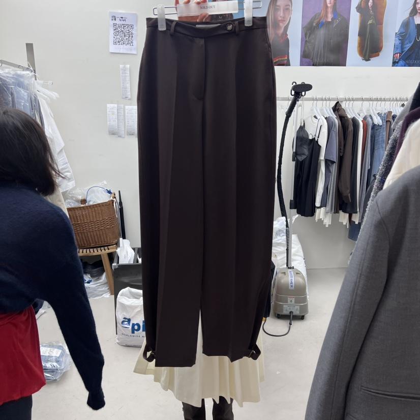 SOLD OUT東大門㊣代購女裝新品人氣25秋冬熱賣時尚休閑休閑褲SOLD OUT休閑褲