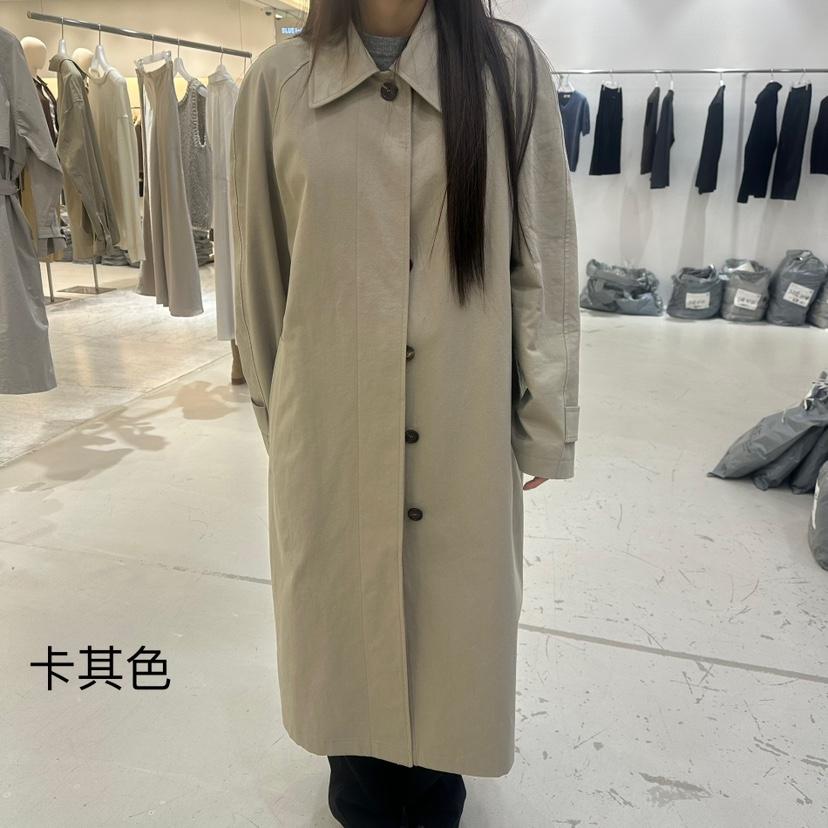 GALLERY-P東大門㊣代購女士新品時尚熱賣休閑推薦長款風衣GALLERY長款風衣