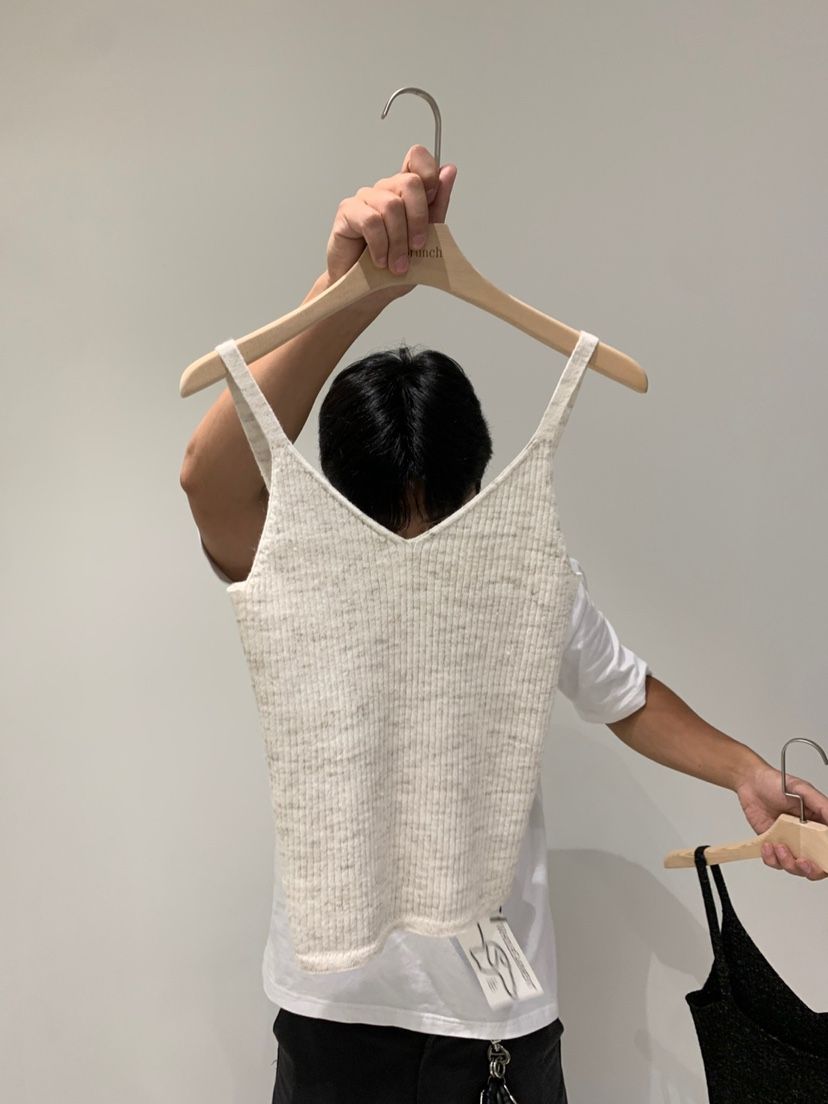 THE BRUNCH東大門㊣直郵女裝新品時尚休閑推薦25秋冬吊帶背心THE BRUNCH吊帶/背心
