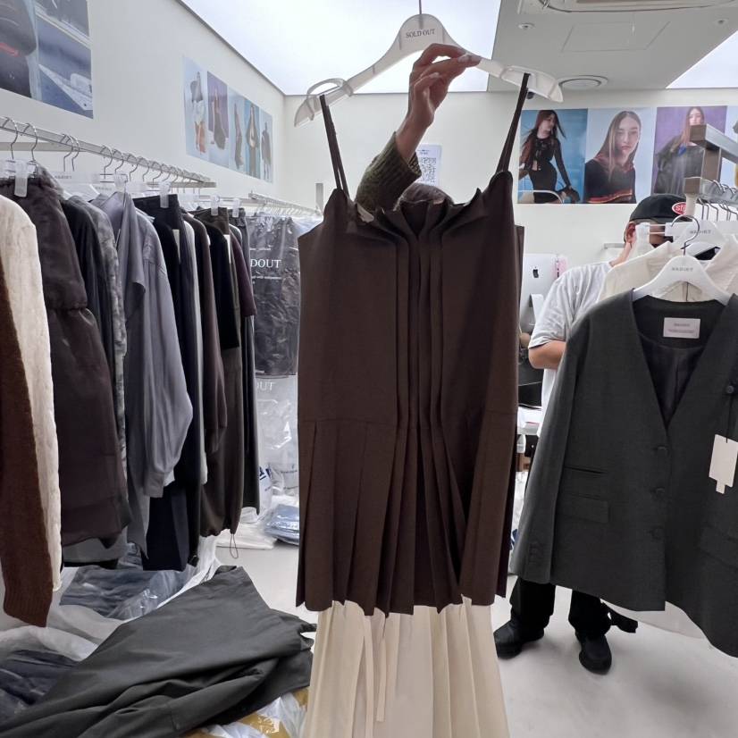 SOLD OUT東大門㊣直郵女裝新品人氣時尚熱賣25秋冬推薦連衣裙SOLD OUT連衣裙