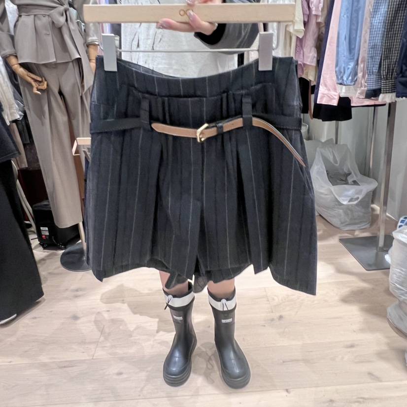 OGI東大門㊣直郵女士新品熱賣推薦人氣職業25秋冬短褲不含腰帶FLat OGI短褲