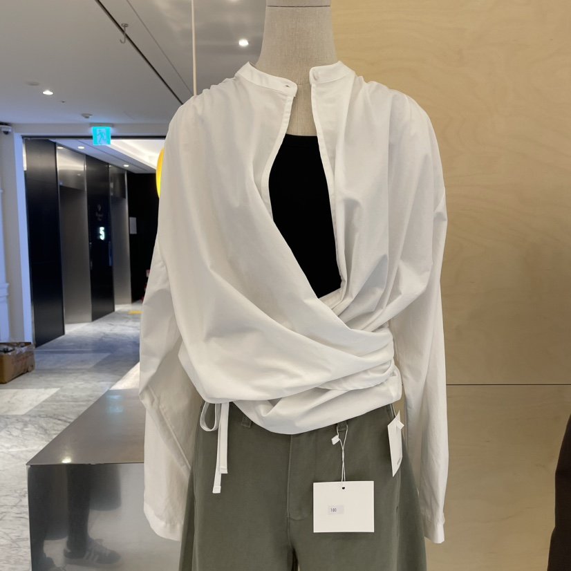 ARTISANAL韓國代購㊣女士新品25秋冬推薦休閑人氣襯衫蕾絲衫ARTISANAL襯衫/蕾絲衫