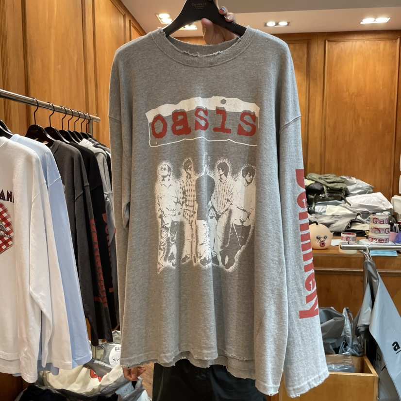 GARMENT-P韓國直郵㊣女裝新品熱賣休閑職業時尚25秋冬長袖T恤GARMENT長袖T恤