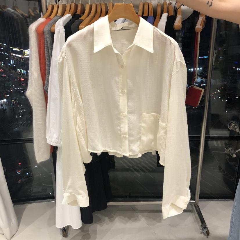 TREND SELLER/G東大門㊣代購女裝新品25秋冬職業襯衫蕾絲衫G/TREND SELLER襯衫/蕾絲衫