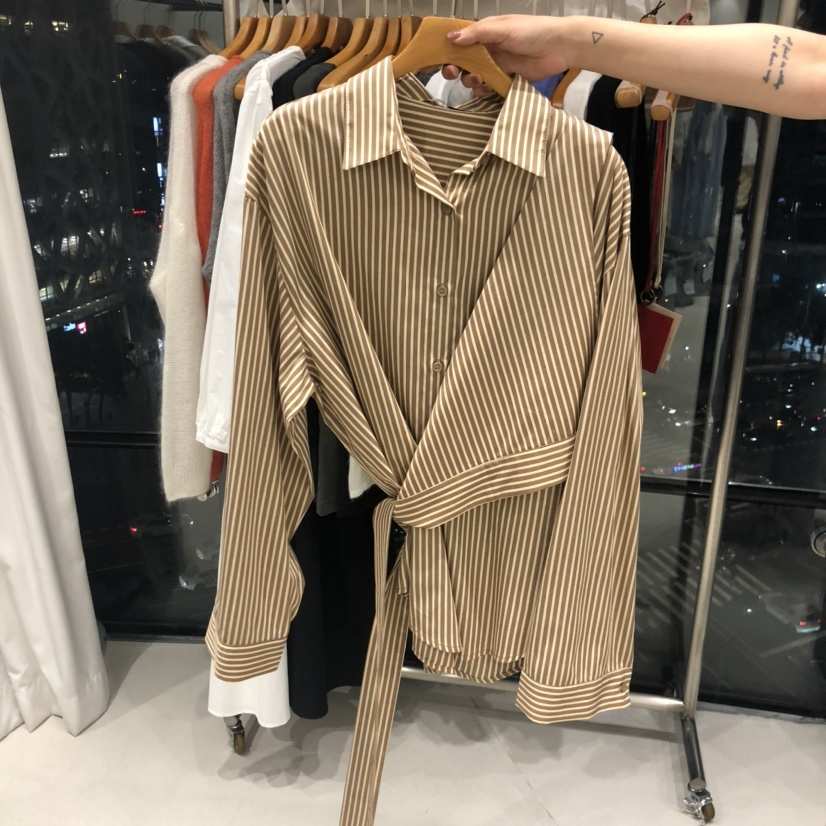 TREND SELLER/G東大門㊣代購女士新品職業時尚襯衫蕾絲衫G/TREND SELLER襯衫/蕾絲衫