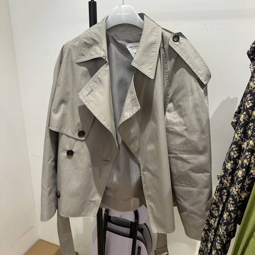 WE ARE/WELOVER東大門㊣實拍女士新款人氣25秋冬夾克含腰帶SHOP_WE ARE夾克